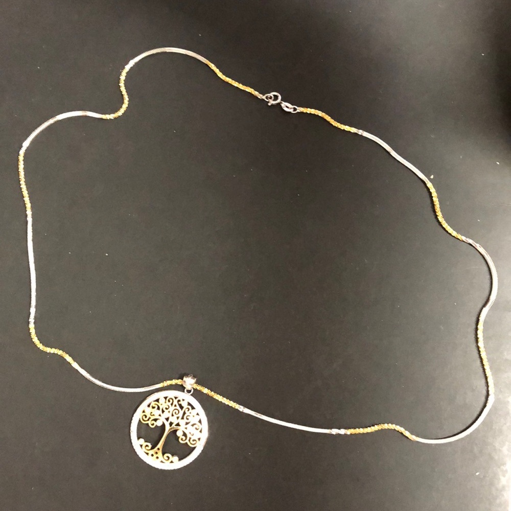 Sterling silver necklace